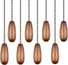 Walnut Wood Pull Chain Extensions For Ceiling Light Fan Chains Are Available In - £28.30 GBP