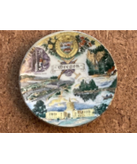 VINTAGE - Oregon State  - 3.5 INCH COLLECTORS PLATE Travel Souvenir - $178.09 MXN