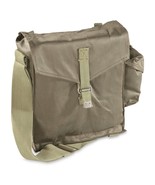 Polish Gas Mask Carrying Bag Canvas MC-1 M1 Sack Shoulder Pouch OD 10.5x... - $14.22