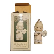 Precious Moments-1995 &#39;He Covers The Earth With His Beauty&#39; #142662 In Box - £11.17 GBP