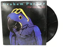 Graham Parker Signed Autographed &quot;The Real Macaw&quot; Record Album - £31.96 GBP