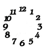 12 Deluxe Acrylic Clock Hour Markers With Double Sided Tape For Wall Mou... - $20.32