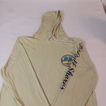 Miami Style Gulf Shores Men's Yellow Combed Cotton Hoodie Pullover Sweatshirt L image 11