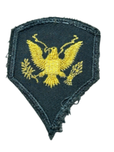 VINTAGE - US Army Gold Eagle  - Uniform sleeve Patch WWII USA MILITARY - $11.40