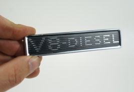 OEM 2015-2019 Bentley Bentayga V8 DIESEL Badge logo sign used - $49.87