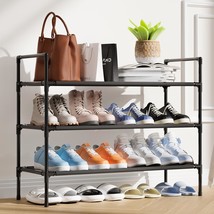 Shoe Rack - X-Large Shoe Organizer, 3-Tier Shoe Storage Rack, Sturdy Sho... - $31.96