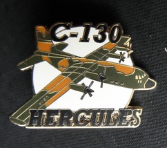 HERCULES C-130 CARGO AIRCRAFT LAPEL PIN BADGE 1.7 INCHES - £4.51 GBP