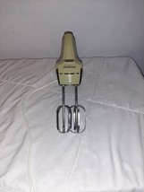 Vintage Mixer Sunbeam Green Mixmaster Hand Original Model H Beater Eject... - $19.99