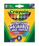 Crayola Ultraclean Washable Crayons Large 8pk - $19.38