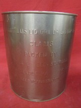 Vintage 1 Gallon Clam Can, Chincoteague VA #150 #2 - $39.59