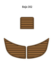 2002 Baja 302 Swim Platform Step Mat Boat EVA Faux Foam Teak Deck Floori... - $281.00