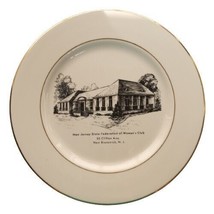 New Jersey State Federation of Women&#39;s Club Collectible Plate Nassau 10.5&quot; VTG - £23.11 GBP