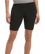 Hue Essentials High-Rise Bike Shorts, BLACK, XS - $11.88