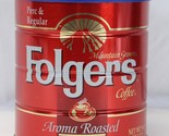 Folgers Can Tin For Per &amp; Regular  39 Oz Big Lebowski Holy Grail Aroma R... - £172.38 GBP