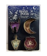 Disney Hocus Pocus 4 Piece Cookie Cutter Set - NEW - $7.69