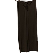 Women’s Vintage Robin Piccone Wide Leg Flowy Pull on Pants- Brown Size Small - £19.77 GBP