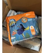 (12 Packs) Sz4 HUGGIES Little Swimmers Disney Nemo 24-34lb 18 Diapers Sw... - $65.78 CAD
