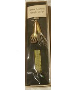 Cute &quot;Grand Gourmet&quot; Book Art Ribbon Book Charm - BRAND NEW IN BOX - COL... - €16,87 EUR