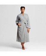 Gilligan &amp; O&#39;Malley Sleepwear Textured Heather Gray Robe XL/XXL NWT - £19.77 GBP