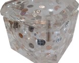 Vtg Lucite Acrylic Ice Bucket Suspended United State Coinage 1970&#39;s MCM Mod - $791.95