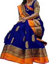Vintage Women&#39;s Beauty Beautiful Silk Bhagalpuri Saree  limited stock - £32.72 GBP