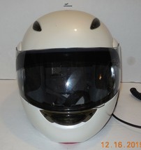 HJC CL-MAX Motorcycle Motocross Full Face Helmet Size Large White - £74.86 GBP