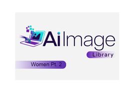 AI Image Library - Women Pt. 2 - AI Images with Resell Rights - $2.95