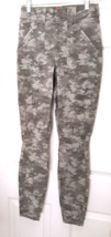 Spanx Cargo Pants Gray Camo Stretch Womens Size Small - £52.40 GBP