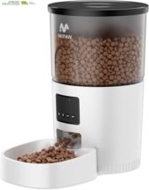 Automatic Cat Feeder - 3L Pet Dry Food Dispenser with Timed Programmable... - $89.32