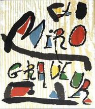 Artebonito - Joan Miro Original woodcut, vol 1 Cover, 1984 - £95.70 GBP
