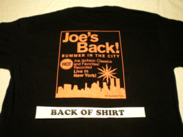 JOE JACKSON Summer in the City 2000 Vintage L Large PROMO Black/ Orange ... - £44.05 GBP