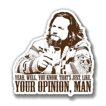 Your Opinion, Man Precision Cut Decal - $3.46+