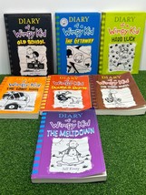 Lot 7 Diary of a Wimpy Kid Softcover Books 9 11 7 13 PB 12 8 10 HC - £8.13 GBP