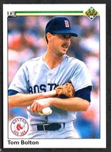 Boston Red Sox Tom Bolton 1990 Upper Deck #351 nr mt ! - £0.39 GBP