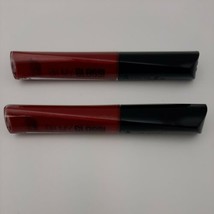 LOT OF 2 Rimmel Oh My Gloss Lip Gloss 520 REBEL RED - $12.86