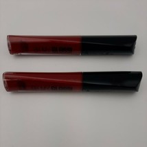 Lot Of 2 Rimmel Oh My Gloss Lip Gloss 520 Rebel Red - $12.86