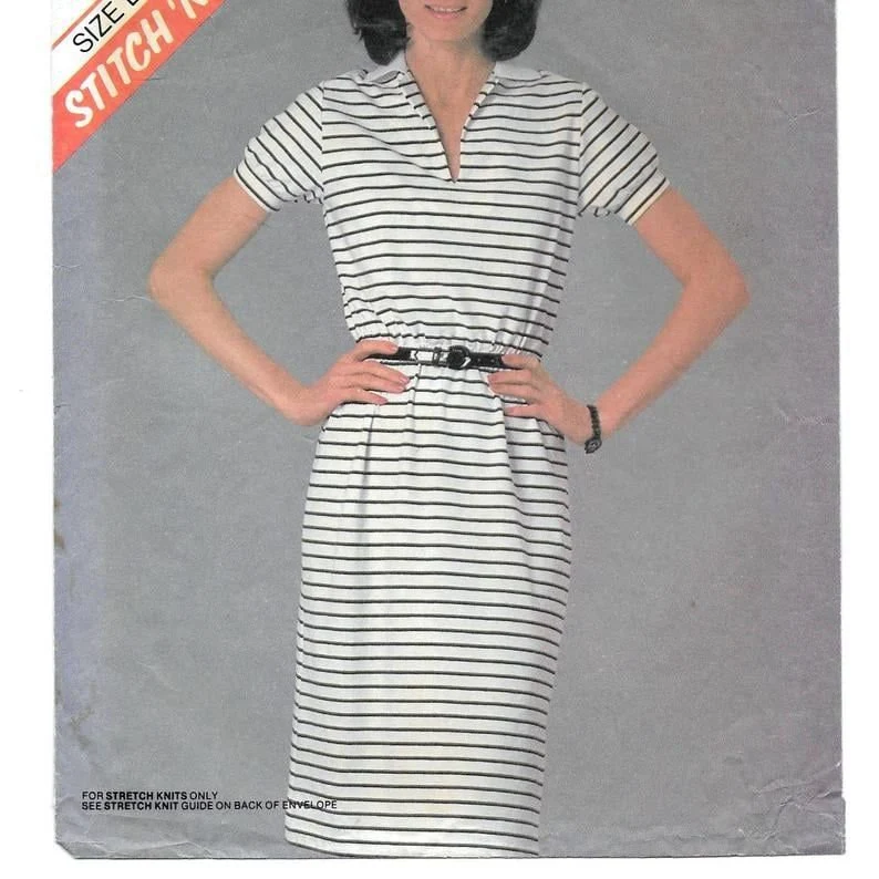14-18 NO ENVELOPE UC FF Vintage 1980s Sewing Pattern McCalls 8597 Shirt ... - $4.96
