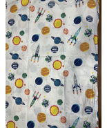 Pottery Barn Kids "Solar System" Twin Flat Sheet - $16.99