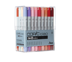 COPIC Twin Ciao Marker 36 Color B Set - $186.39