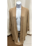 Bobeau Front Cardigan Sweater Long Sleeve Jacket Layered Casual Petite S... - €12,23 EUR