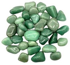 1 lb Adventurine, Green tumbled stones - $53.41