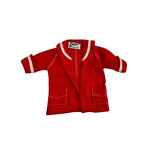 Vintage 1959–62 Barbie Resort Set #963 Red Jacket w/ White Trim - $9.99
