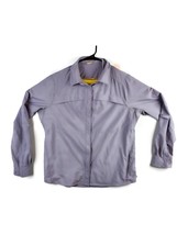 Duluth Trading Co LS Snap Button Down Chore Farm Shirt Purple Women&#39;s Size Large - £19.42 GBP