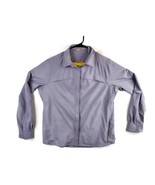 Duluth Trading Co LS Snap Button Down Chore Farm Shirt Purple Women&#39;s Si... - £19.42 GBP
