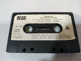 Pasodobles Great Band Taurine 1983 - Cassette Tape Cinta K7 sin The Box - $6.18