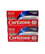 (2) Cortizone 10 Lavender Overnight Itch Relief 1% Anti-Itch Creme, 1oz ... - €12,06 EUR