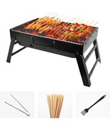 Portable Charcoal Grill For Camping Small Tabletop Bbq Grill For Picnic ... - $734.11 MXN
