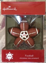 Hallmark Christmas Tree Football Star Ornament - 2018 - New - £6.06 GBP