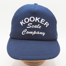 Vintage Kooker Échelle Company Réglable Maille Réglable Camionneur Chapeau - £34.54 GBP