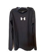 Under Armour Youth Boys Long Sleeve Cold Gear Fitted Shirt Size Large - $191.01 MXN
